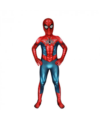 Spider-Man PS4 Costume Cosplay Spider Armor MKIV Suit Kids Peter Parker