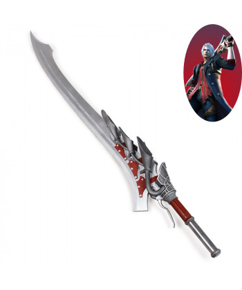 Devil May Cry V DMC 5 Nero Red Queen Broadsword Cosplay Prop