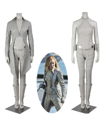 New Legends of Tomorrow Sara Lance White Canary Cosplay Costume