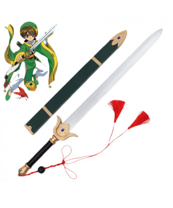 Cardcaptor Sakura LI SYAORAN Sword with Sheath PVC Cosplay Prop