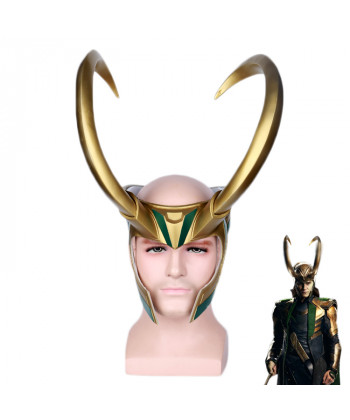 Thor 3 Ragnarok Loki Helmet Crown Cosplay Prop