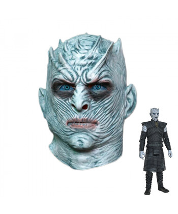 Game of Thrones The White Walkers Night's King Mask Cosplay Prop