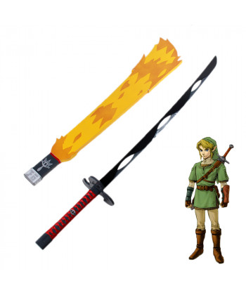 The Legend of Zelda Breath of the Wild Link Sword with Sheath Cosplay Prop