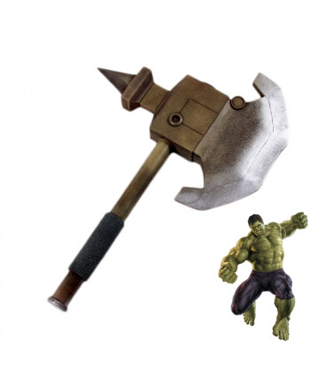 Thor Ragnarok Hulk Bruce Banner Axe Cosplay Prop