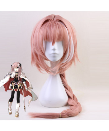 Fate Grand Order Black Rider Astolfo Long Pink Cosplay Wig