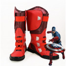 The Avengers Captain America Steve Rogers Cosplay Boot Shoes
