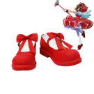 Cardcaptor Sakura Kinomoto Sakura Cosplay Boots Red Shoes