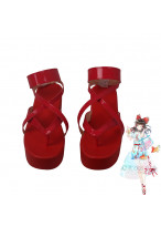 Touhou Project Toho Summer Hakurei Reimu Cosplay Shoes Women Boots Version 1 