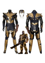 Avengers Endgame Thanos Cosplay Costume Men's Full Suit Outfit 