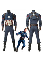 Avengers Endgame Steve Rogers Captain America Cosplay Costume 