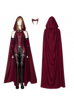 Wanda Vision Scarlet Witch Costume Cosplay Suit Wanda Maximoff 