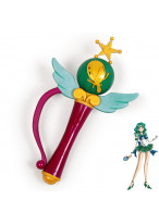 Sailor Moon Neptune Michiru Kaiou Transformation Magic Wand Cosplay Prop 