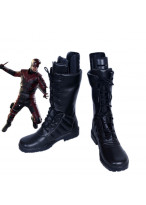 Daredevil Matt Cosplay Shoes Black Boots 
