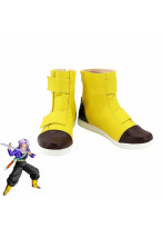 Dragon Ball Z Trunks Torankusu Yellow Shoes Cosplay Boots 