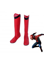 Spider Man Homecoming Peter Parker Red Boots Cosplay Shoes 