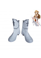 Sword Art Online Yuuki Asuna Cosplay Boots Shoes Customized Size 