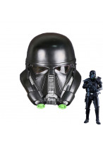 Star Wars Death Storm Trooper Black Helmet PVC Movie Adult Mask Props 