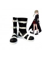 Soul Eater Maka Albarn Cosplay Boots Black Shoes Customized Size 