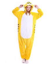 Adult Yellow Tiger Animal Onesies Costume Kigurumi