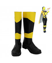 Kaitou Sentai Lupinranger VS Keisatsu Sentai Patranger Lupin Yellow Cosplay Shoes Women Boots 