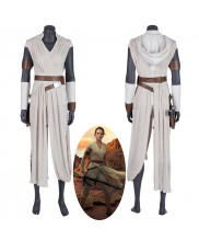 Star Wars 9 The Rise of Skywalker Rey Cosplay Costume Full Set Outfit Version 1