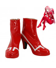 DARLING in the FRANXX Dari-fra ZERO TWO Code 002 Cosplay Shoes Women Boots  
