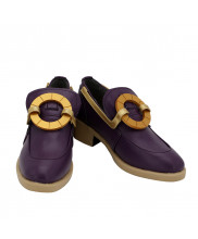 Narancia Ghirga Shoes Cosplay JoJo's Bizarre Adventure Boots Purple Version 2