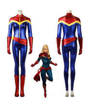 Original Captain Marvel Ms.Marvel Carol Danvers Cosplay Costume