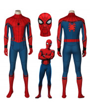 Spiderman Homecoming Peter Parker Spider-Man Cosplay Costume 3D Printed