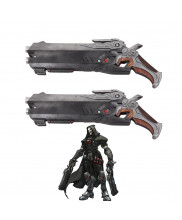 New Overwatch Reaper Double Guns Weapon Cosplay Props PVC