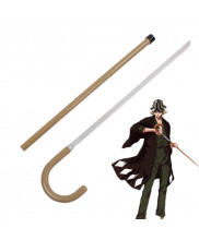 Bleach Kisuke Urahara Cane Crutch Sword Cosplay Prop