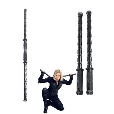 Details about   Avengers Infinity War Black Widow Electric Staff Weapon Baton Stick Cosplay Prop 