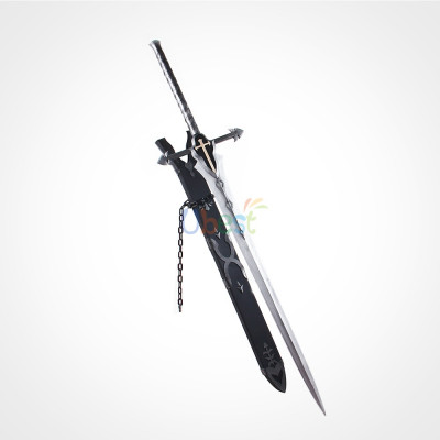 Fate/Apocrypha Siegfried Saber Sword Blade Replica Prop Metal Keyring Chain